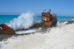Bimini Bahamas Shipwreck right at the beach
